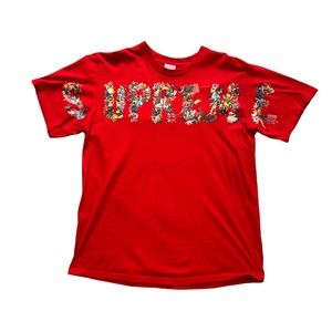Supreme Toy Pile Tee Red M